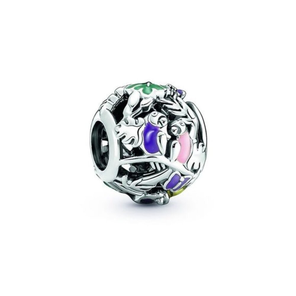 Pandora Moments Silver Jungle Charm